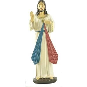 Christ Catholic Statue Jesus Divine Mercy Figurine Lord Religious Gift 6in